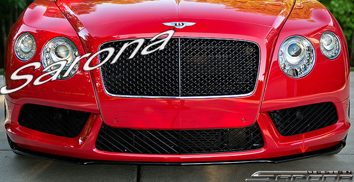 Custom Bentley GT  Coupe & Convertible Front Lip/Splitter (2012 - 2014) - $790.00 (Part #BT-005-FA)